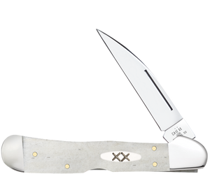 W.R. Case XX Knives Copperlock Smooth Natural Bone 13319 Stainless Pocket Knife