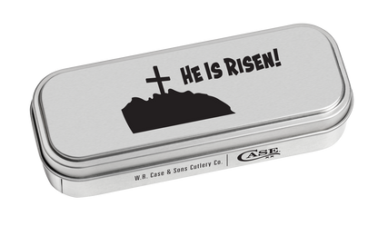 W.R. Case XX Knives Trapper Easter HE IS RISEN! 13361 Stainless 1/350 Pocket Knife