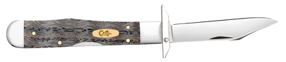 W.R. Case XX Knives Cheetah Cub Black Curly Oak Wood 14013 Stainless Pocket Knife