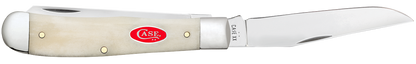 W.R. Case XX Knives Trapper Smooth Natural Bone 14020 Stainless Pocket Knife