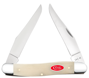 W.R. Case XX Knives Muskrat Smooth Natural Bone 14022 Stainless Pocket Knife