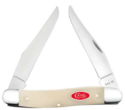 W.R. Case XX Knives Muskrat Smooth Natural Bone 14022 Stainless Pocket Knife