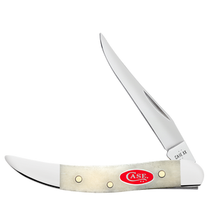 W.R. Case XX Knives Toothpick Smooth Natural Bone 14024 Stainless Pocket Knife