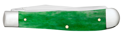 W.R. Case XX Knives Trapper John Deere FARM USA Green Bone 15794 Pocket Knife