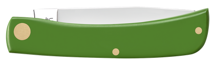 W.R. Case XX Knives Sod Buster Jr Green John Deere 15800 Stainless Pocket Knife