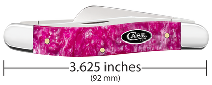 W.R. Case XX Knives Stockman Pink Crackle Kirinite 16161 Stainless Pocket Knife