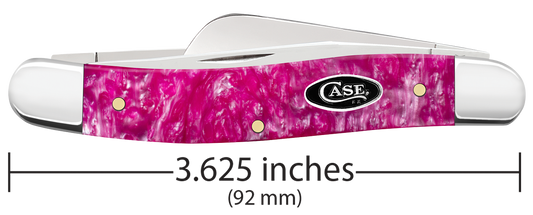 W.R. Case XX Knives Stockman Pink Crackle Kirinite 16161 Stainless Pocket Knife