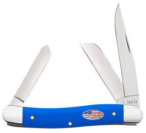 W.R. Case XX Knives Stockman Royal Blue Synthetic 16402 Stainless Pocket Knife