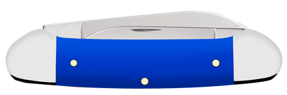 W.R. Case XX Knives Canoe Royal Blue Synthetic 16404 Stainless Pocket Knife