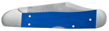W.R. Case XX Knives Mini Copperlock Blue G-10 Satin Stainless 16754 Pocket Knife