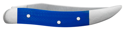 W.R. Case XX Knives Toothpick Blue G-10 Satin Stainless 16755 Pocket Knife