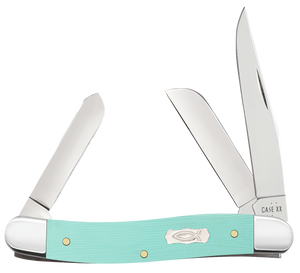 W.R. Case XX Knives Stockman Seafoam Green G-10 18111 Stainless Pocket Knife