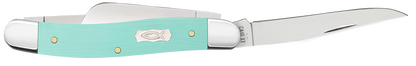 W.R. Case XX Knives Stockman Seafoam Green G-10 18111 Stainless Pocket Knife