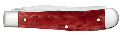 W.R. Case XX Knives Trapper Eagle Scout Old Red Bone 18146 Stainless Pocket Knife