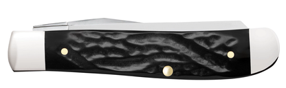 Case XX™ Knives Mini Trapper Rough Black Synthetic Stainless 18237 Pocket Knife