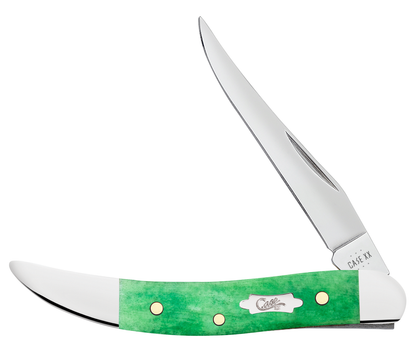 Case XX™ Knives Small Toothpick Emerald Green Bone 19941 Stainless Pocket Knife