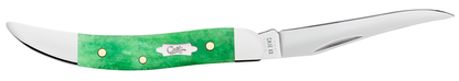 Case XX™ Knives Small Toothpick Emerald Green Bone 19941 Stainless Pocket Knife