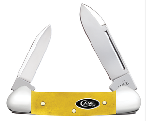 W.R. Case XX Knives Butterbean Smooth Yellow Bone 20027 Stainless Pocket Knife