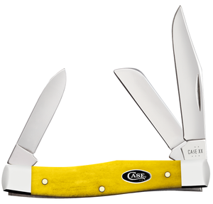 W.R. Case XX Knives Medium Stockman Jigged Yellow Bone 20029 Stainless Pocket Knife
