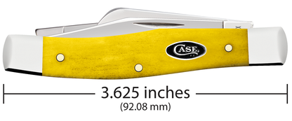 W.R. Case XX Knives Medium Stockman Jigged Yellow Bone 20029 Stainless Pocket Knife