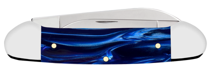 Case XX™ Knives Canoe Blue Pearl Kirinite 23447 Stainless Pocket Knife