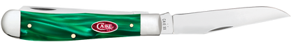 W.R. Case XX Knives Trapper Green Pearl Kirinite 24410 Stainless Pocket Knife