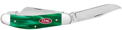 W.R. Case XX Knives Sowbelly Stockman Green Pearl 24411 Stainless Pocket Knife