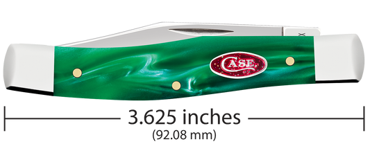 W.R. Case XX Knives Texas Jack Green Pearl Kirinite 24413 Stainless Pocket Knife