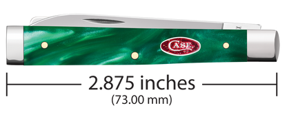 W.R. Case XX Knives Baby Doc Green Pearl Kirinite 24414 Stainless Pocket Knife