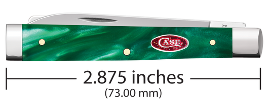 W.R. Case XX Knives Baby Doc Green Pearl Kirinite 24414 Stainless Pocket Knife