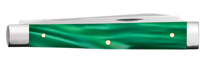 W.R. Case XX Knives Baby Doc Green Pearl Kirinite 24414 Stainless Pocket Knife