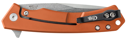 Case XX™ Knives Marilla Frame Lock 25886 Orange Aluminum S35VN Pocket Knife