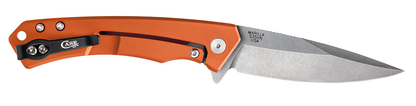 W.R. Case XX Knives Marilla Frame Lock 25886 Orange Aluminum S35VN Pocket Knife