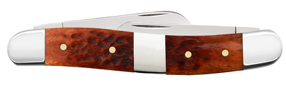 W.R. Case XX Knives Jeep Medium Stockman 27010 Chestnut Bone Stainless Steel Pocket Knife