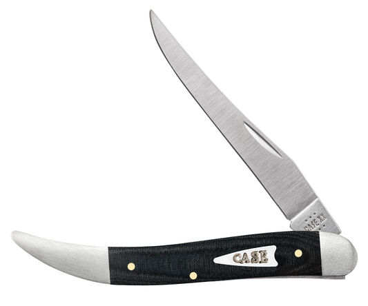 Case XX™ Knives Medium Toothpick Black Micarta 27819 Stainless Pocket Knife