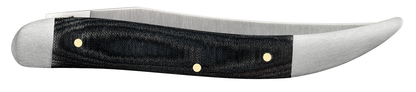 Case XX™ Knives Medium Toothpick Black Micarta 27819 Stainless Pocket Knife