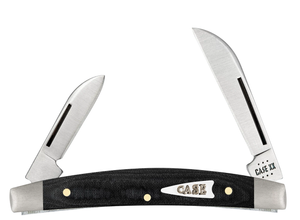 W.R. Case XX Knives Small Congress Black Micarta 27821 Stainless Pocket Knife