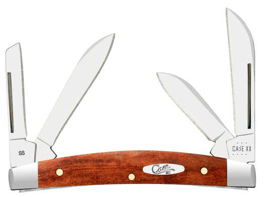 Case XX™ Knives Small Congress Smooth Chestnut Bone 28911 Stainless Pocket Knife