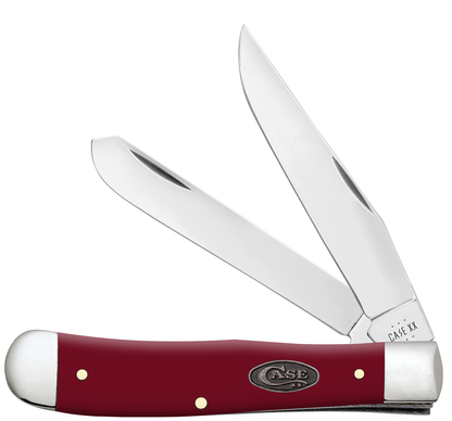 Case XX™ Knives Trapper Smooth Mulberry Pewter 30460 Stainless Steel Pocket Knife