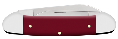 W.R. Case XX Knives Canoe Smooth Mulberry Pewter 30463 Stainless Steel Pocket Knife