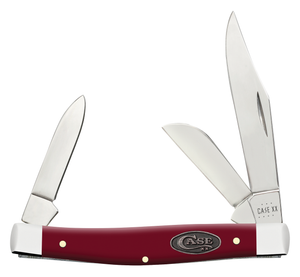 W.R. Case XX Knives Medium Stockman Mulberry Pewter 30465 Stainless Pocket Knife
