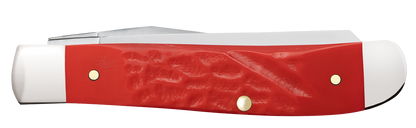 W.R. Case XX Knives Mini Trapper Rough Red Stars & Stripes 30691 Stainless Pocket Knife