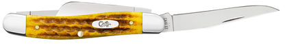 W.R. Case XX Knives Medium Stockman Heritage Honeycomb Bone 32272 Stainless Pocket Knife