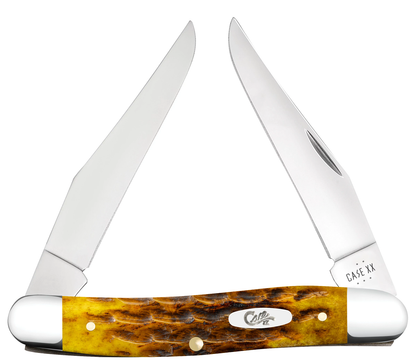 W.R. Case XX Knives Muskrat Heritage Honeycomb Bone 32275 Stainless Pocket Knife