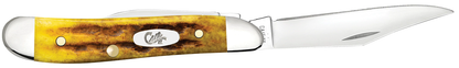 W.R. Case XX Knives Peanut Heritage Honeycomb Bone 32276 Stainless Pocket Knife