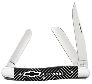 W.R. Case XX Knives Stockman Chevrolet Black Synthetic 33720 Stainless Pocket Knife