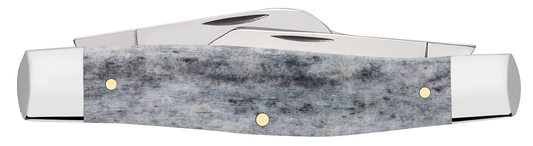 W.R. Case XX Knives Large Stockman 34203 Gray Bone Stainless Steel Pocket Knife