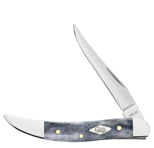 W.R. Case XX Knives Small Texas Toothpick 34204 Gray Bone Stainless Steel Pocket Knife