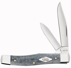 W.R. Case XX Knives Medium Jack 34206 Gray Bone Stainless Steel Pocket Knife