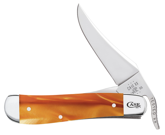 W.R. Case XX Knives Russlock 35302 Copper Kirinite Stainless Steel Pocket Knife